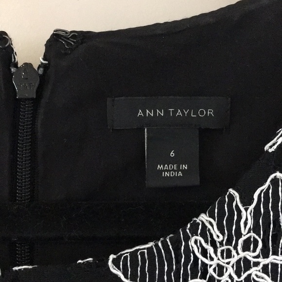 Ann Taylor black and white shift dress - Picture 7 of 8